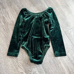 Bailey's Blossom Livee Long Sleeve Velour Leotard